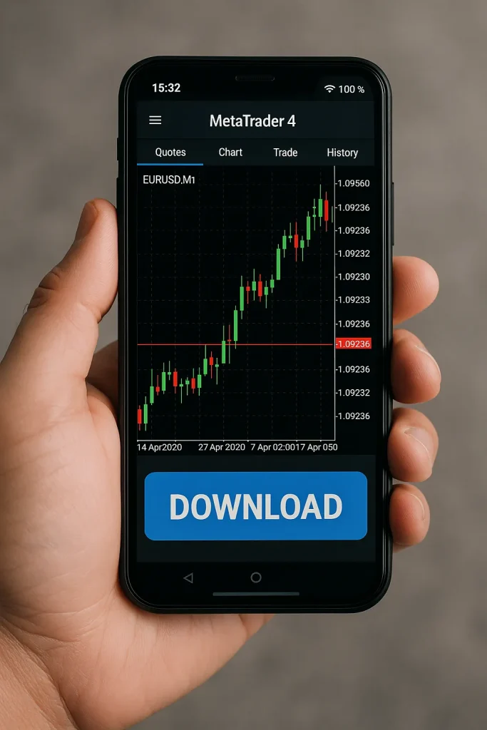 Install MT4 in under 60 seconds – available for desktop and mobile.